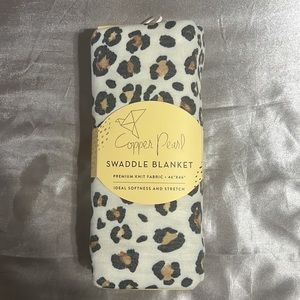 Copper Pearl Swaddle Blanket in Zara